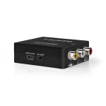 Nedis HDMI ™ Converter | 3x RCA Female | 1x HDMI™ Output | 1-vejs | 1080p | 1.65 Gbps | ABS | Antracit
