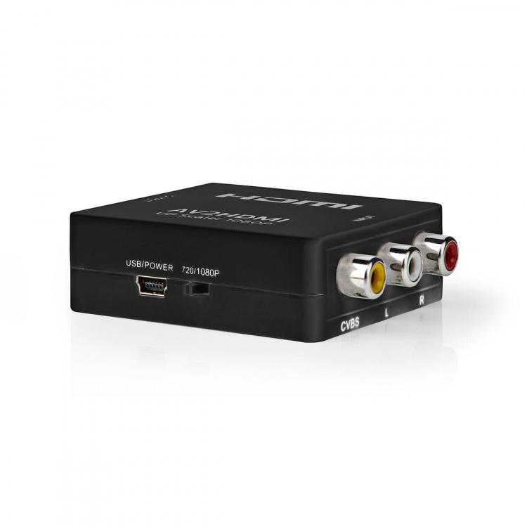 Nedis HDMI ™ Converter | 3x RCA Female | 1x HDMI™ Output | 1-vejs | 1080p | 1.65 Gbps | ABS | Antracit