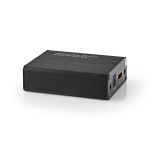 Nedis HDMI ™ Extractor | HDMI™ Input | TosLink Female / 1x 3.5 mm / 1x HDMI™ Output | Maksimal opløsning: 4K@60Hz | 18 Gbps | Metal | Antracit | Gaveæske