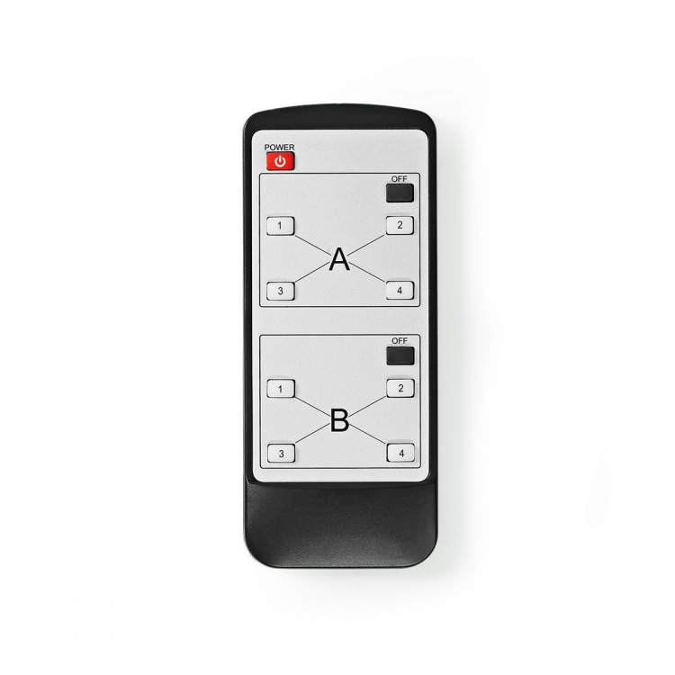 Nedis HDMI ™ Matrix Switch | 4 x 2-Port port(s) | 4x HDMI™ Input | 2x HDMI™ Output | 4K@30Hz | 3.4 Gbps | Fjernstyret | Metal | Antracit