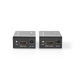 Nedis HDMI ™ Extender | Over Cat6 | Op til 60.0 m | 1080p | 1.65 Gbps | Metal | Antracit