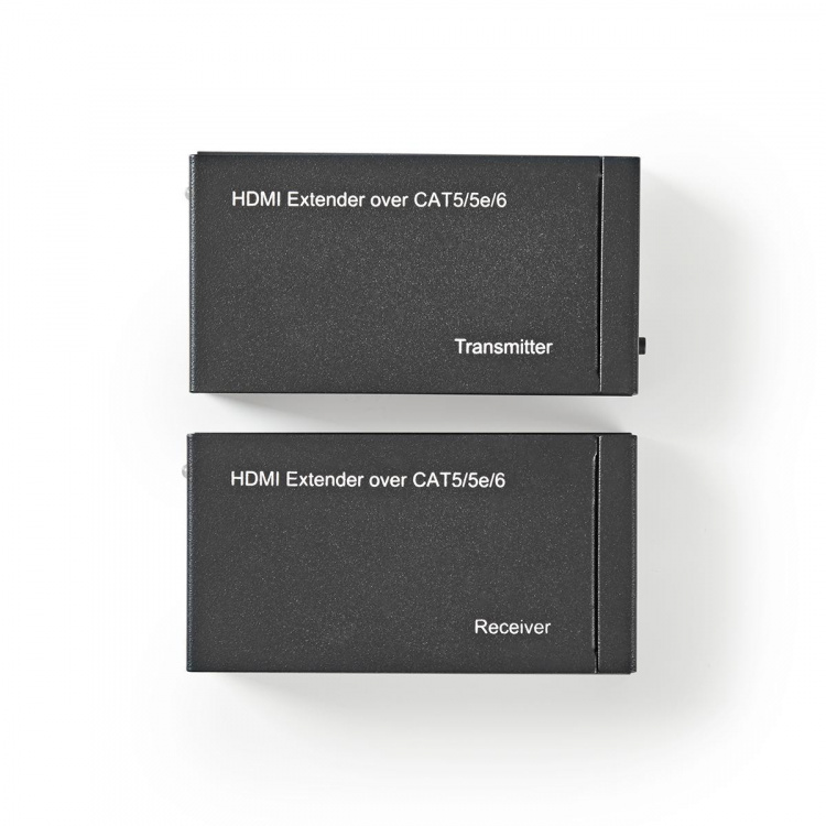 Nedis HDMI ™ Extender | Over Cat6 | Op til 60.0 m | 1080p | 1.65 Gbps | Metal | Antracit