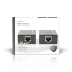 Nedis HDMI ™ Extender | Over Cat6 | Op til 60.0 m | 1080p | 1.65 Gbps | Metal | Antracit