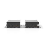 Nedis HDMI ™ Extender | Over Cat6 | Op til 50.0 m | 4K@30Hz | 10.2 Gbps | IR Retur-funktion | Metal | Antracit