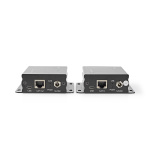 Nedis HDMI ™ Extender | Over Cat6 | Op til 50.0 m | 4K@30Hz | 10.2 Gbps | IR Retur-funktion | Metal | Antracit
