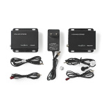 Nedis HDMI ™ Extender | Over Cat6 | Op til 50.0 m | 4K@30Hz | 10.2 Gbps | IR Retur-funktion | Metal | Antracit