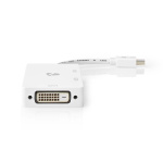 Nedis DisplayPort adapter | Mini DisplayPort han | DVI-D 24+1-Pins Hun / HDMI ™ -udgang / VGA Hun | 4K@60Hz | Nikkelplateret | Skiftelig | 0.20 m | Runde | ABS | ABS | Hvid | Box