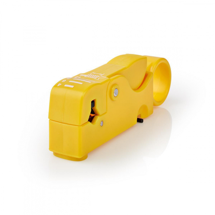 Nedis Kabelafisoleringstang | Stripping tang | PVC / Stål | Gul / Sort