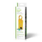 Nedis Kabelafisoleringstang | Stripping tang | PVC / Stål | Gul / Sort