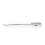 Nedis USB-C™ Adapter | USB 3.2 Gen 1 | USB-C™ Han | HDMI ™ -udgang | 4K@60Hz | Power delivery | 0.20 m | Runde | Guldplateret | Flettet / Nylon | Sølv | Cover Window Box Nedis USB-C™ Adapter | USB 3.2 Gen 1 | USB-C™ Han | HDMI ™ -udgang | 4K@60Hz | Power delivery | 0.20 m | Runde | Guldplateret | Flettet / Nylon | Sølv | Cover Window Box