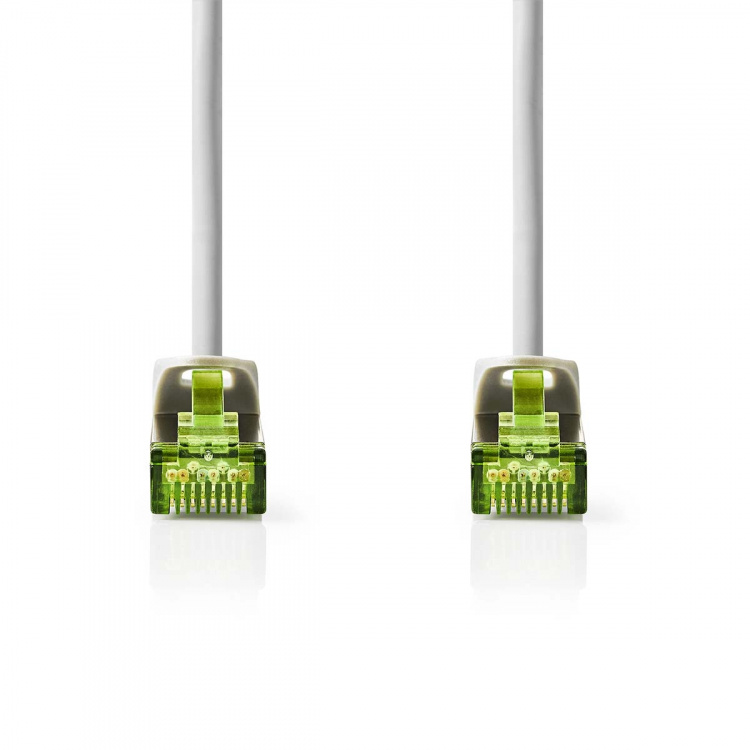 Nedis CAT7 netværkskabel | S/FTP | RJ45 Han | RJ45 Han | 1.00 m | Snagless | Runde | LSZH | Grå | Box