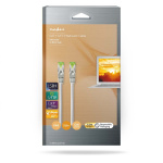 Nedis CAT7 netværkskabel | S/FTP | RJ45 Han | RJ45 Han | 5.00 m | Snagless | Runde | LSZH | Grå | Box
