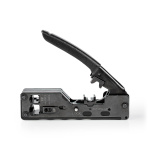 Nedis Crimp Tang | CAT5 / CAT5e / CAT6 / CAT6a / CAT7 / RJ12 | Klipper / Plier | ABS / Stål | Sort