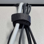 Nedis Kabel Management | Hook og Loop | Låst | 6 stk. | Nylon | Sort