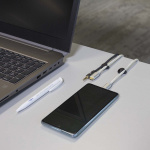 Nedis Kabel Management | Kabelklips | Klik og Go | 6 stk. | Antal slots: 2 Pladser | Maksimal tykkelse på kabel: 5.3 mm | TPE | Sort