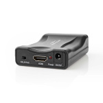 Nedis HDMI ™ Converter | HDMI™ Input | SCART Female | 1-vejs | 1080p | 1.2 Gbps | ABS | Sort