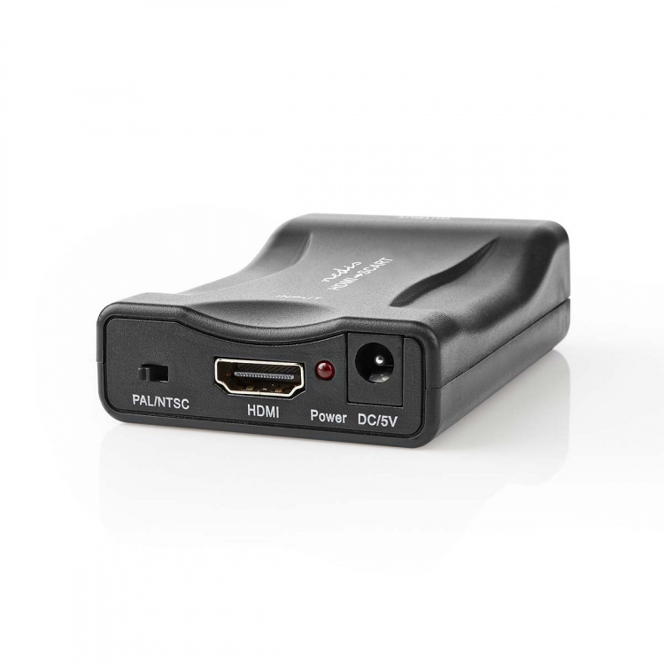 Nedis HDMI ™ Converter | HDMI™ Input | SCART Female | 1-vejs | 1080p | 1.2 Gbps | ABS | Sort