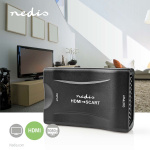 Nedis HDMI ™ Converter | HDMI™ Input | SCART Female | 1-vejs | 1080p | 1.2 Gbps | ABS | Sort