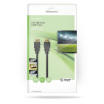 Nedis Ultra High Speed ​​HDMI ™ kabel | HDMI™ Stik | HDMI™ Stik | 8K@60Hz | 48 Gbps | 5.00 m | Runde | 6.7 mm | Sort | Box