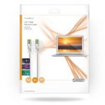 Nedis CAT7 netværkskabel | S/FTP | RJ45 Han | RJ45 Han | 10.0 m | Snagless | Runde | LSZH | Hvid | Konvolut
