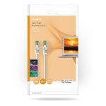 Nedis CAT7 netværkskabel | S/FTP | RJ45 Han | RJ45 Han | 5.00 m | Snagless | Runde | LSZH | Hvid | Box