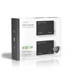 Nedis HDMI ™ Extender | Over Cat6 | Op til 60.0 m | 4K@60Hz | 18 Gbps | Metal | Antracit