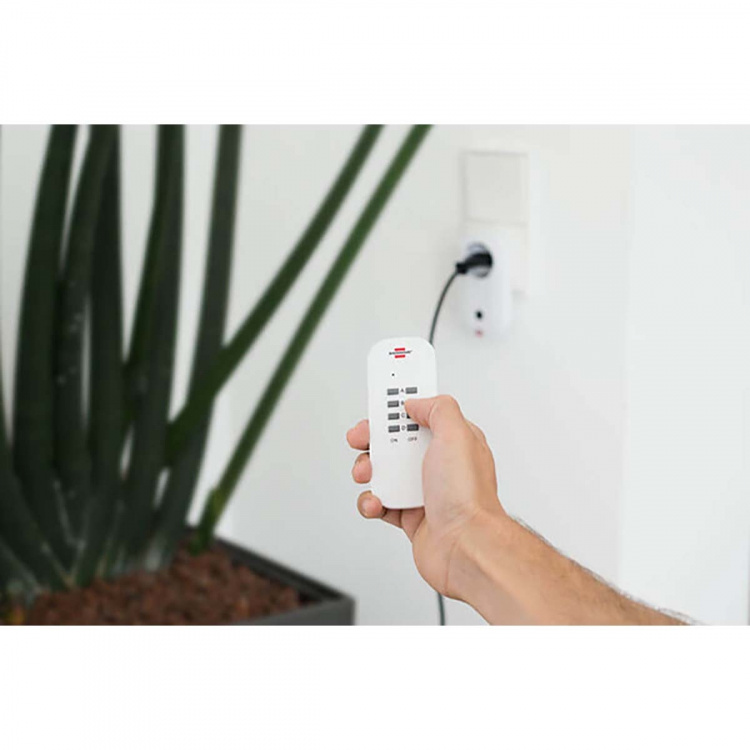 brennenstuhl Trådløs Kontakt Sæt Indendørs 3 x F (CEE 7/3) Hvid