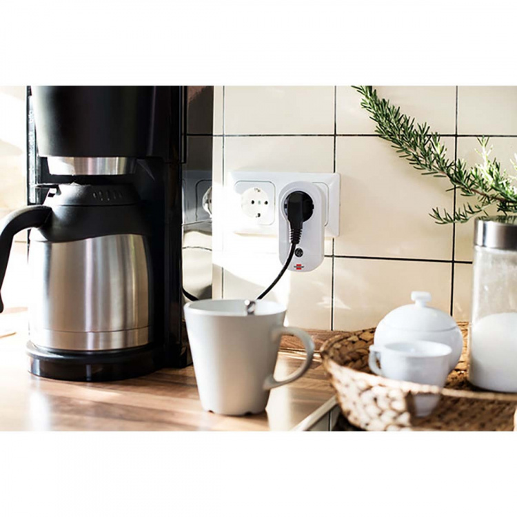 brennenstuhl Trådløs Kontakt Sæt Indendørs 3 x F (CEE 7/3) Hvid