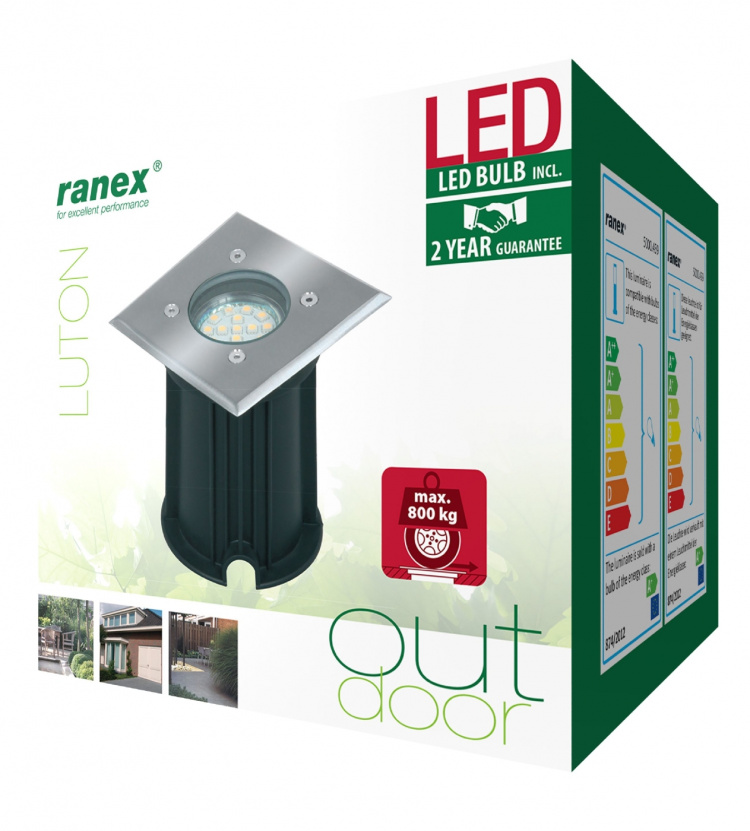 Ranex LED Markbelysning 3 W 230 lm 3000 K