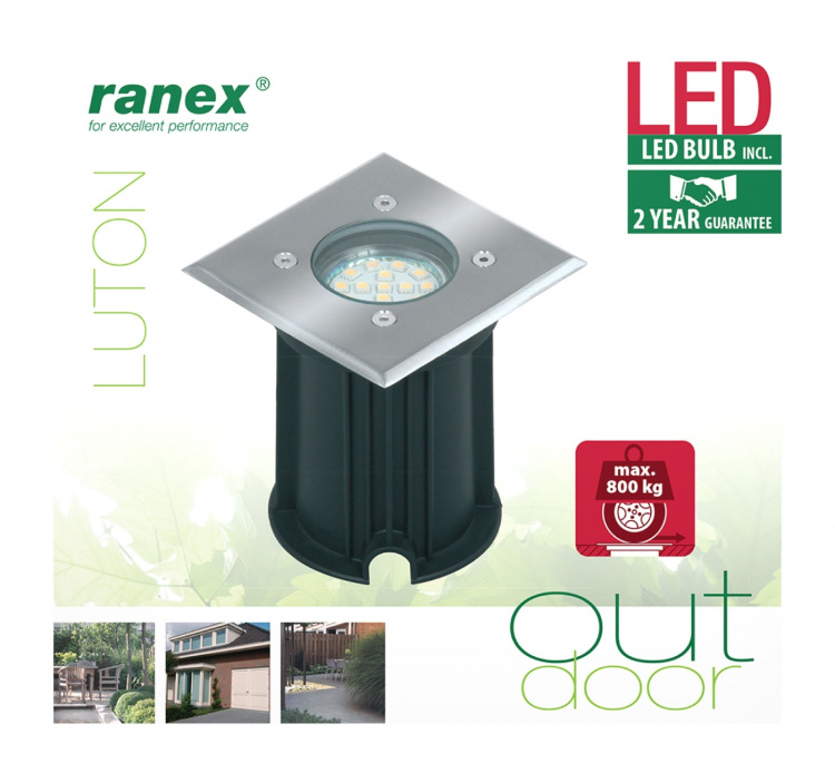 Ranex LED Markbelysning 3 W 230 lm 3000 K