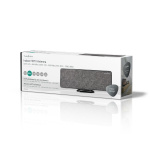Nedis Indendørs antenne | Active | FM / UHF / VHF | Modtagelsesområde: 0-25 km | LTE700 | Forstærkning: 28 dB | ABS / Fabric | Grå