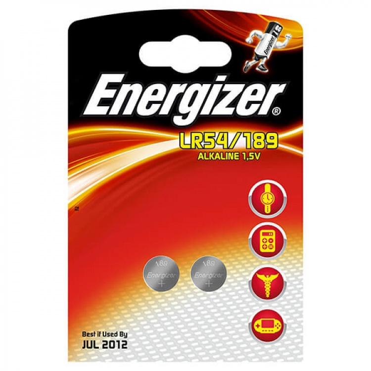 Energizer Batteri LR54/189 Alkaline 2-pak