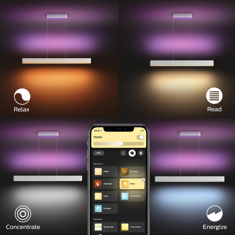 Philips Hue Ensis Pendellampa White/Color Vit