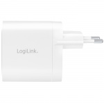 LogiLink USB-laddare 2 x USB-C PD 40W G LogiLink USB-laddare 2 x USB-C PD 40W G