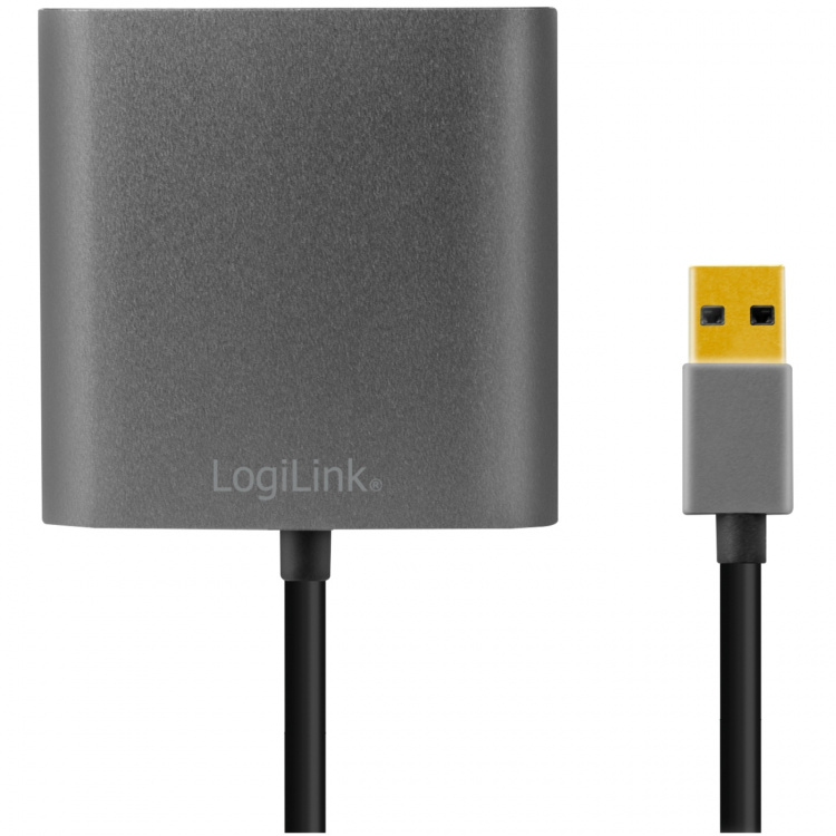 LogiLink USB-A 3.0 -> HDMI-Hona + VGA-H
