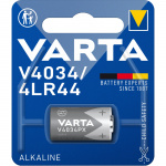 Varta 4LR44 (4034) batteri, 1 stk. blister alkaline mangan batteri, 6 V