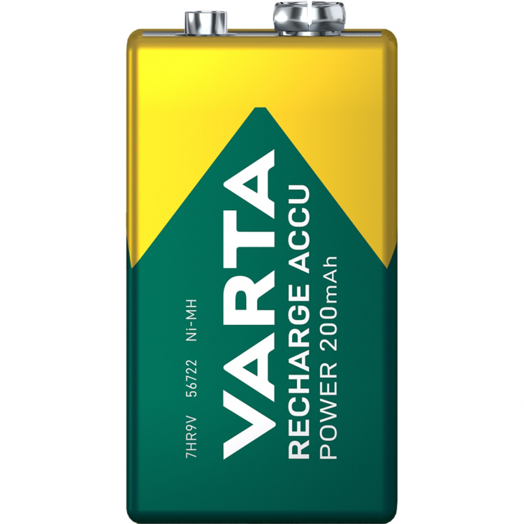 Varta Laddningsbart batteri 9V 200 m