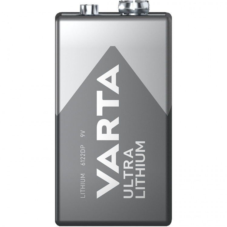Varta Ultra Lithium 9V Batteri 1-pac Varta Ultra Lithium 9V Batteri 1-pac