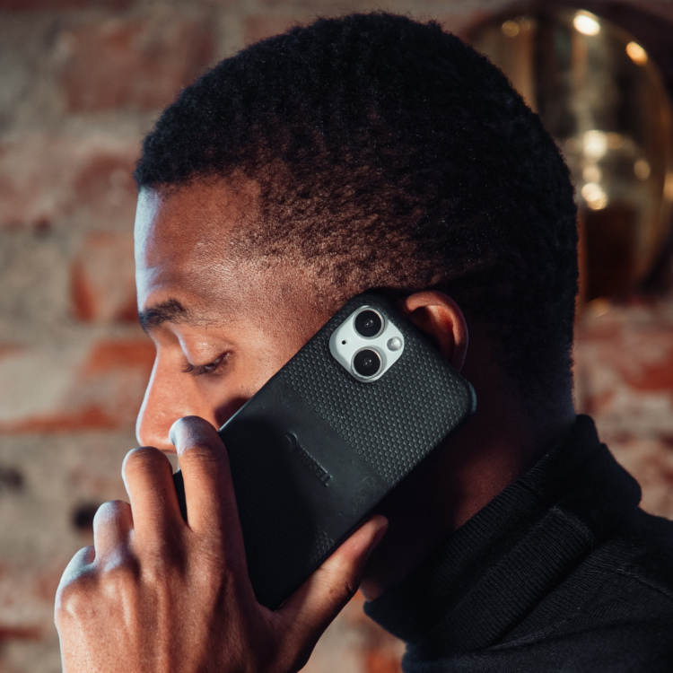 Krusell Lædercover iPhone 13 Pro Sort