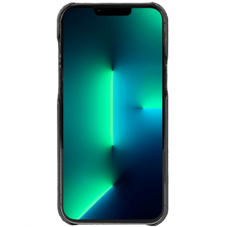 Krusell Lædercover iPhone 13 Pro Max Sort