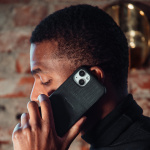 Krusell Lædercover iPhone 13 Pro Max Sort