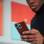 Krusell Lædercover iPhone 13 Cognac