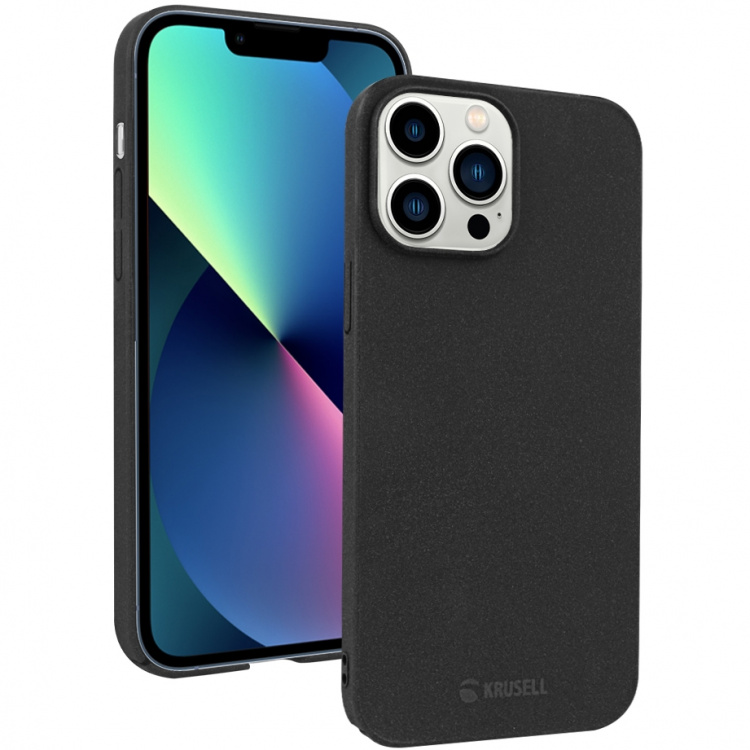 Krusell SandCover iPhone 13 Pro Max Sort