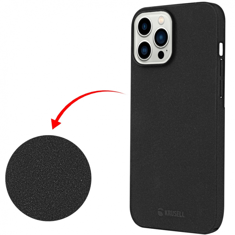 Krusell SandCover iPhone 13 Pro Max Sort