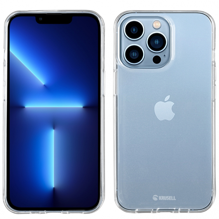 Krusell SoftCover iPhone 13 Pro Max Transparent