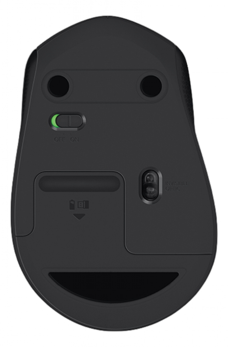 Logitech M330 Silent Wireless Mouse - Black