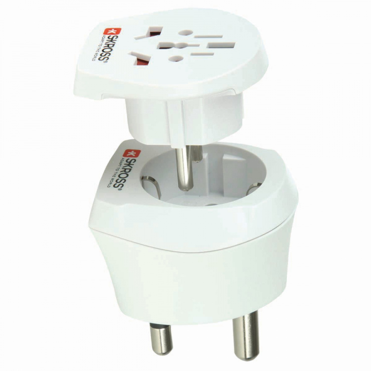 SKROSS Rejseadapter Combo - Verden-til-South Africa Jordet