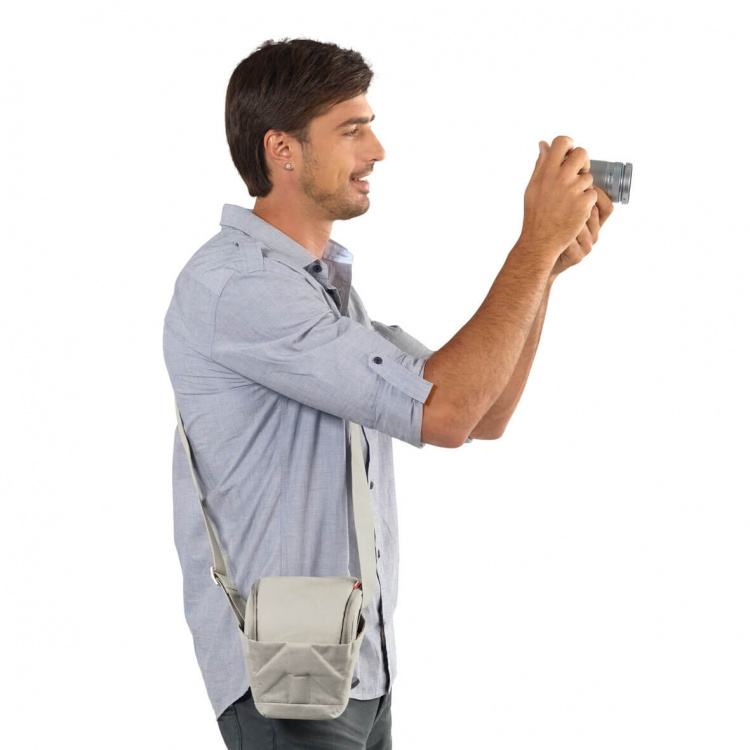 Manfrotto Skuldertaske/Pistol Stile+ Vivace 10 Holster Beige