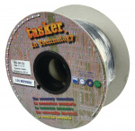 Tasker Coax Kabel På Rulle RG58 5.0 mm 100 m Sort