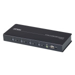 4-ports USB grænseløs KVM™-switch (kabler inkluderet)